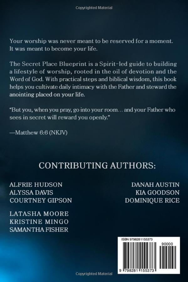 The Secret Place Blueprint: A Practical Guide to building a Lifestyle of Worship