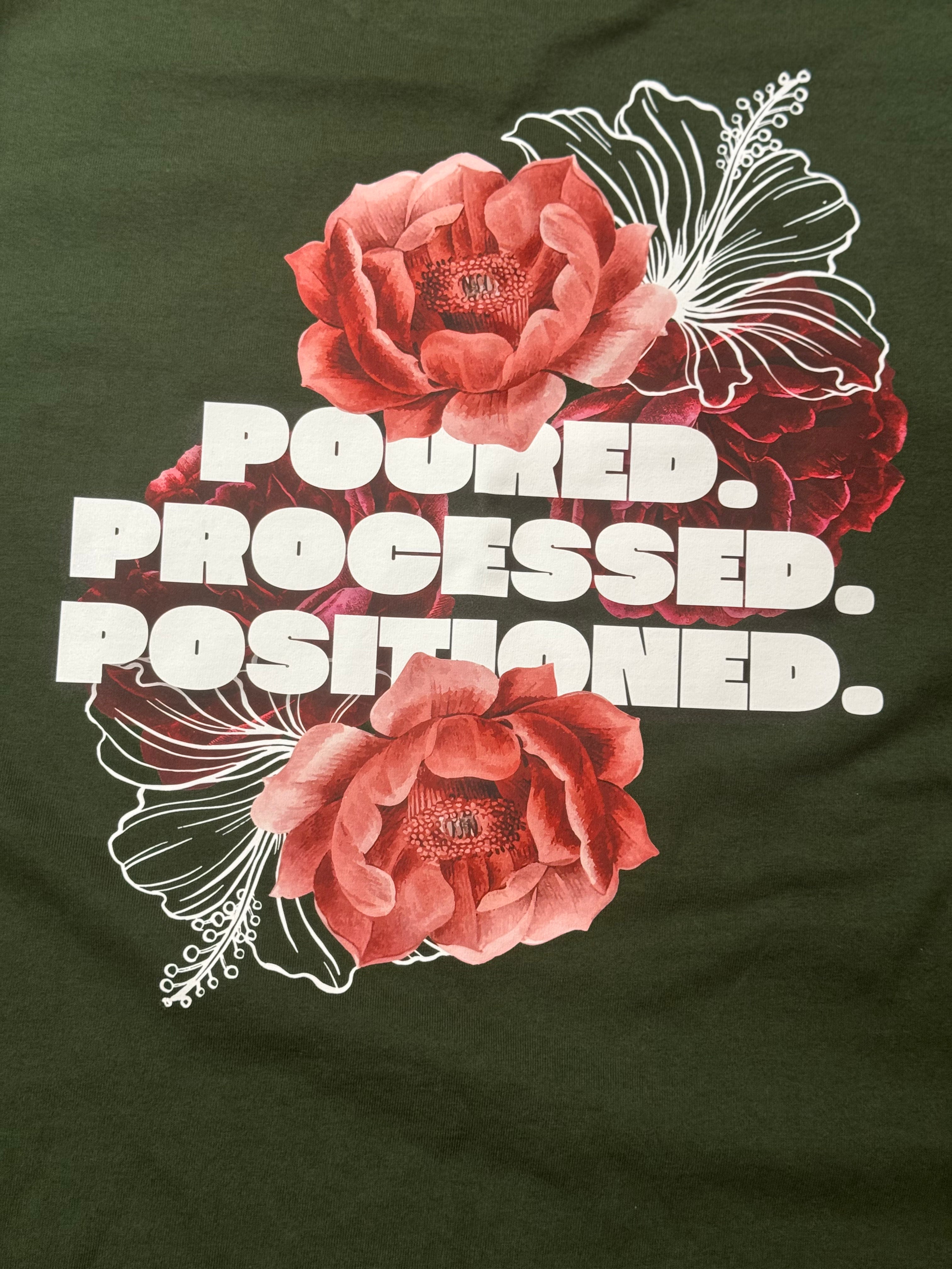 Poured. Processed. Positioned.