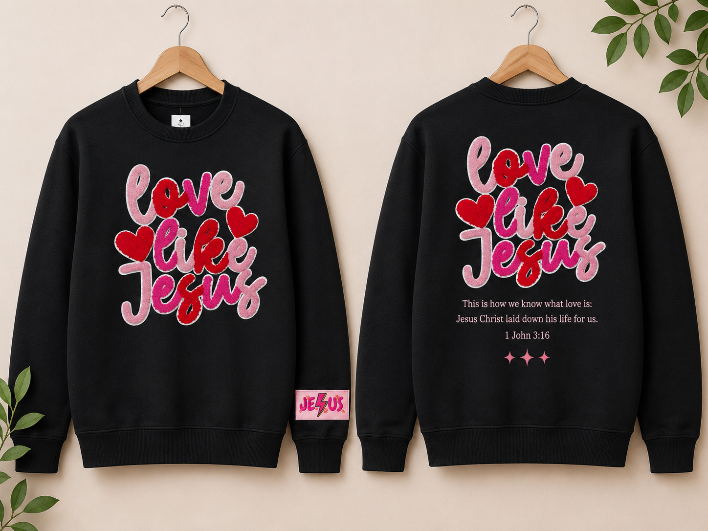 Love like Jesus Crewneck Sweatshirt