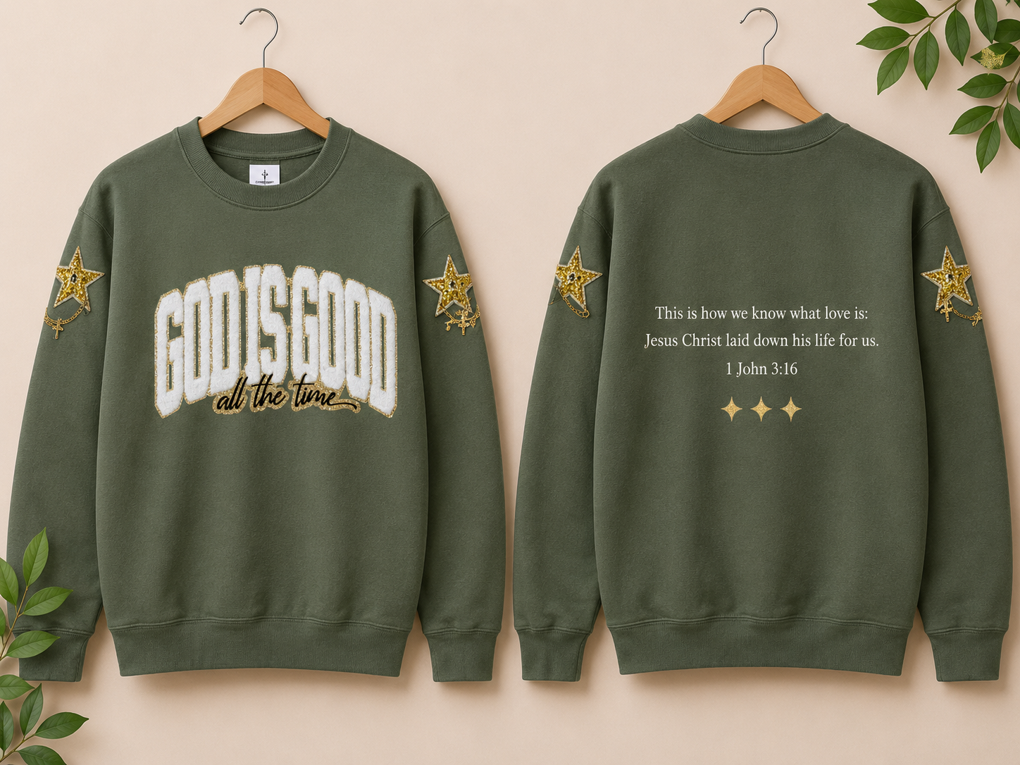 God Is Good Crewneck Sweatshirt